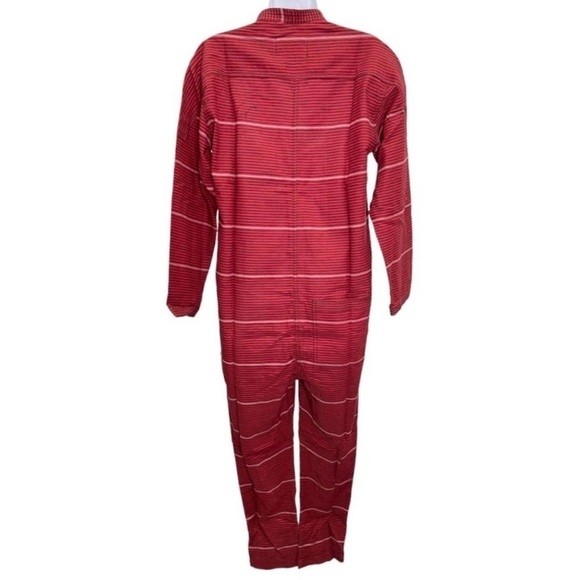 Free People X Sandrine Rose kimono jumpsuit  large red NWT - Picture 2 of 7